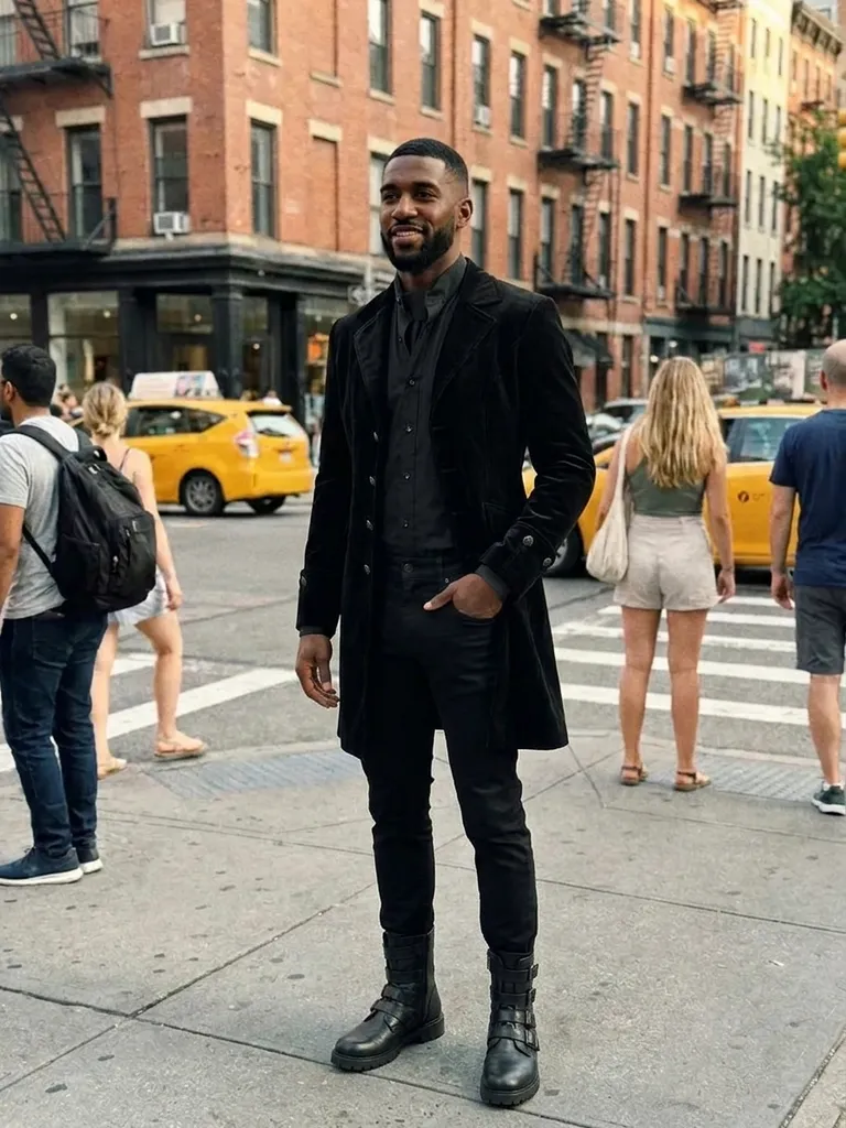 Gothic outfit try-on: see dark, dramatic style on you - Result