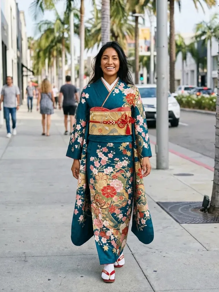 Virtual kimono try-on: see yourself in a kimono or yukata
