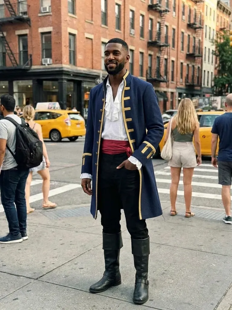 Pirate costume try-on: see yourself as a swashbuckler - Result