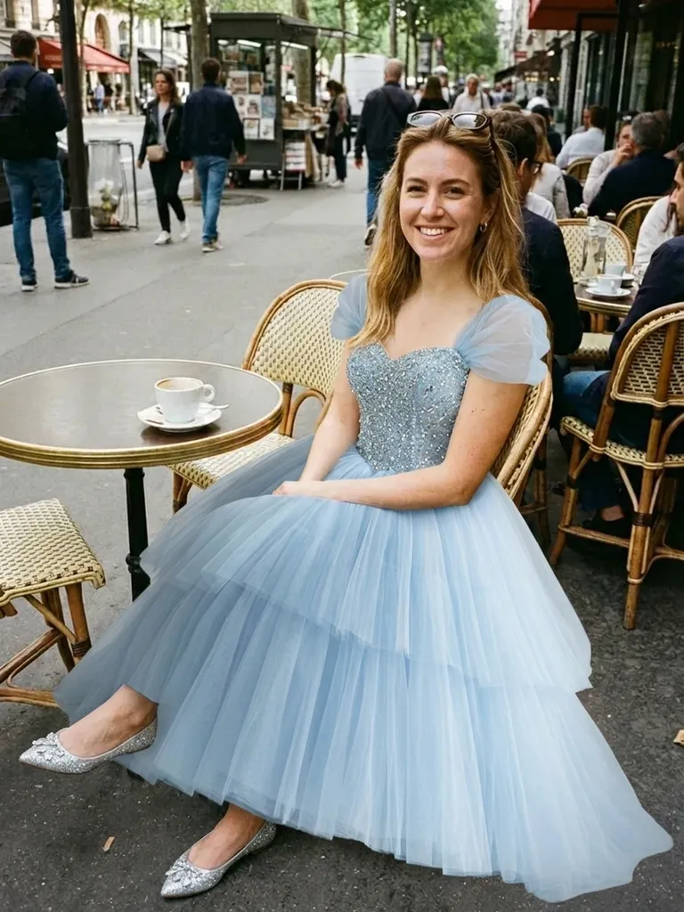 Princess dress try-on: see yourself in a fairytale gown