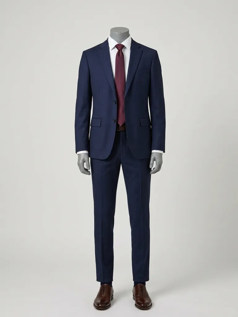 Virtual suit try-on: see the cut and colour on you - Outfit