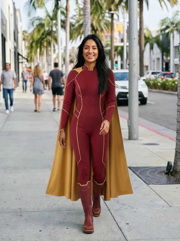 Superhero costume try-on: see yourself suited up