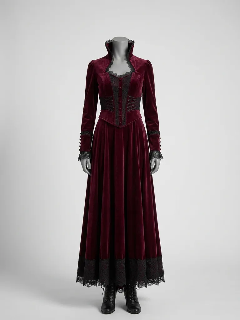 Vampire costume try-on: see your gothic vampire look - Outfit