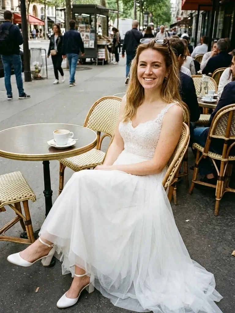 Virtual wedding dress try-on: see the gown on you before the boutique