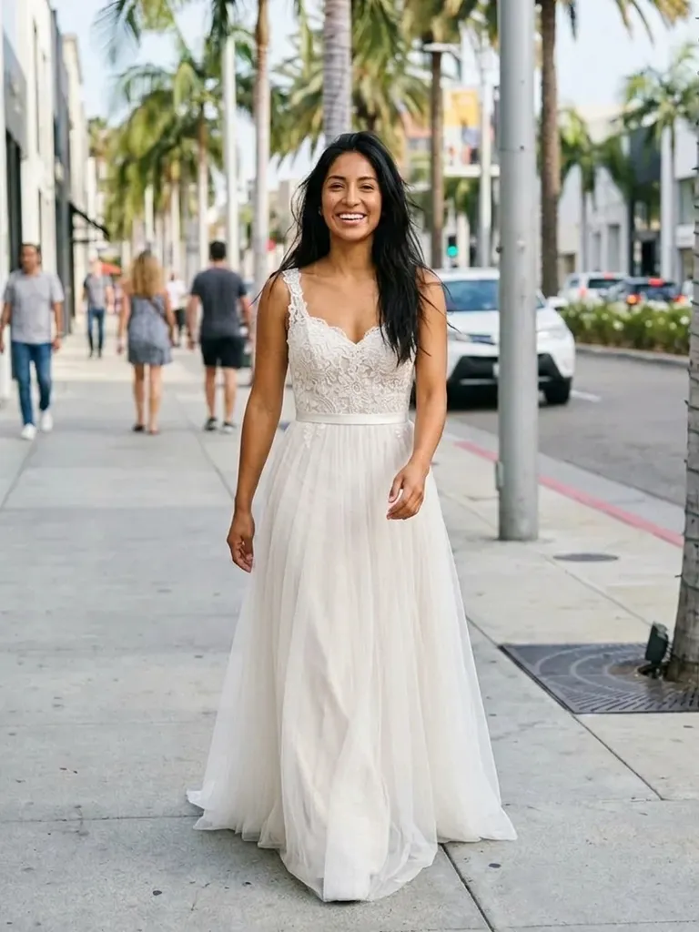 Virtual wedding dress try-on: see the gown on you before the boutique - Result